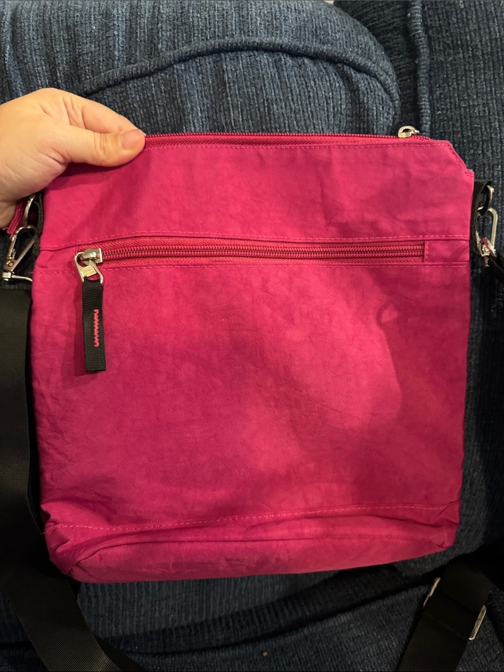 Bright Pink Crossbody Bag - Picture 2 of 6